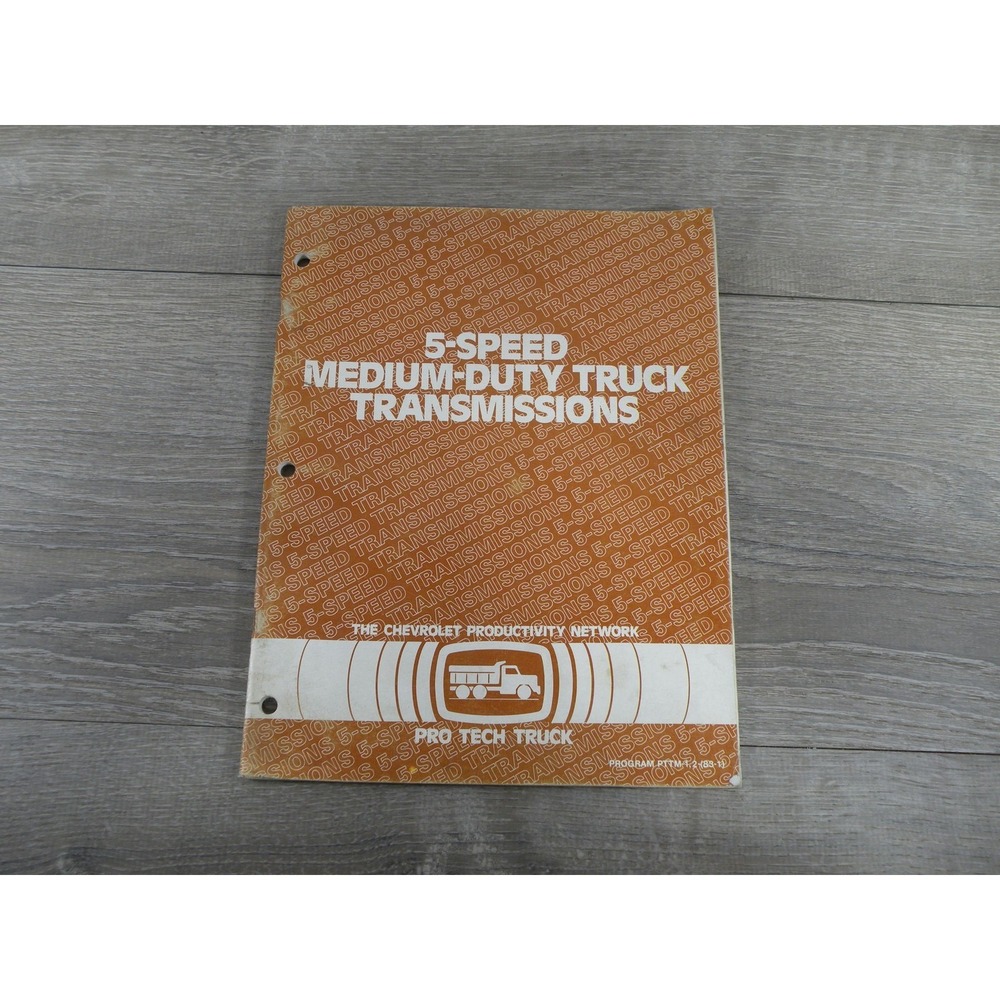 1983 Chevrolet Pro Tech Truck 5-Speed Medium-Duty Truck Transmissions Manual